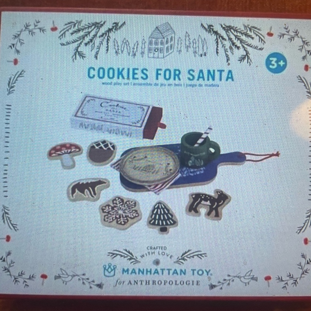 Anthropologie Cookies for Santa Manhattan Toy